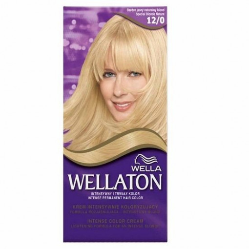 Vopsea de par permanenta Wellaton 12/0 Blond special luminos 110ml