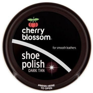 Crema incaltaminte Cherry Blossom shoe polish maro inchis 50 ml