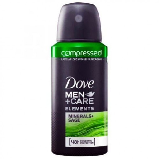 Deodorant antiperspirant Dove Men + Care, Minerals + Sage Compressed spray 75=150 ml