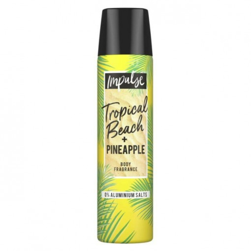 Deodorant Body Spray Impulse Beach & Pineaple 75 ml