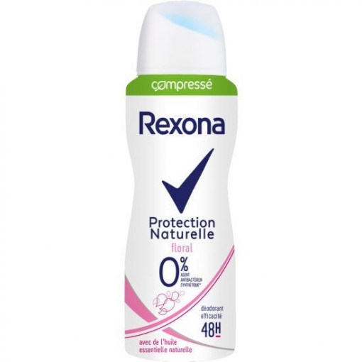 Deodorant Rexona Protection Naturelle Floral Compressed spray 100=200 ml