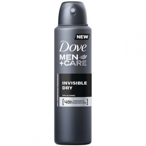 Dove Men+Care Invisible Dry deodorant/ antiperspirant spray 150ml