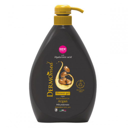 Gel dus cu pompita Dermomed Argan Oil 1000 ml