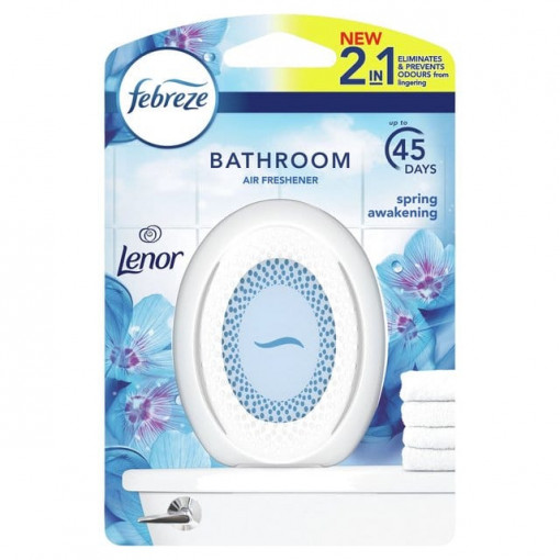Odorizant pentru baie Febreze Spring Awakening Lenor 50 zile 7.5 ml