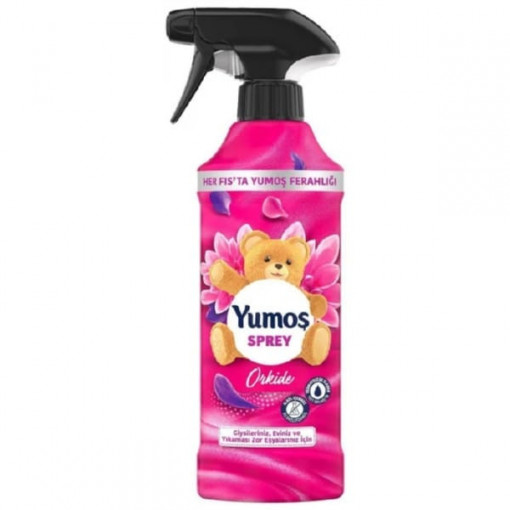 Odorizant spray pentru textile, tesaturi Yumos Spray Orhidee 450 ml