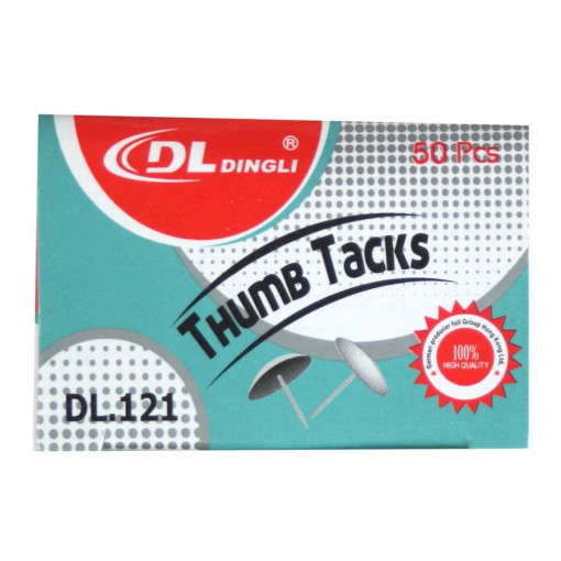 Pioneze argintii DL121 50 buc/set