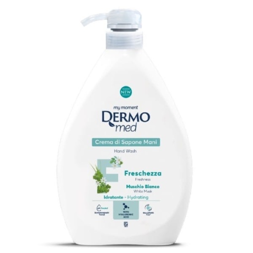 Sapun lichid Dermomed Muschio Bianco, 1000 ml