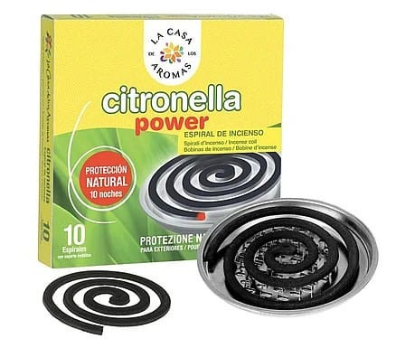 Spirala impotriva tantarilor Citronella Power cutie 10 buc