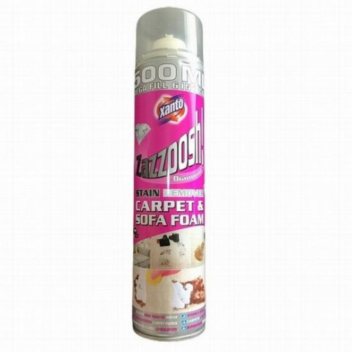 Spray spuma pentru covoare si canapele Xanto Zazzoosh Stain Remover Carpet & Sofa 500 ml