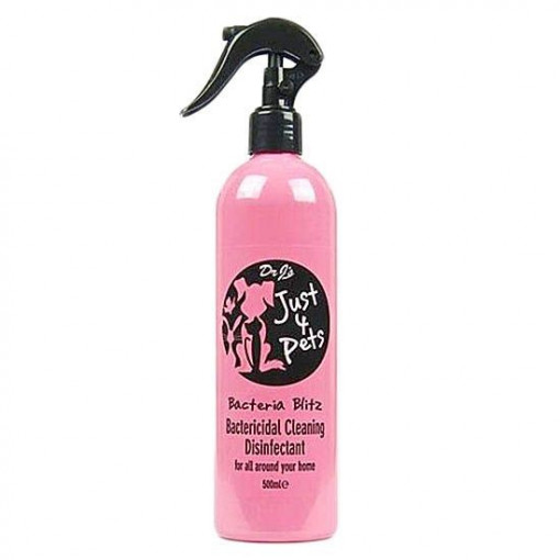 Spray universal Dr. J's Just for Pets Bacteria Blitz 500 ml