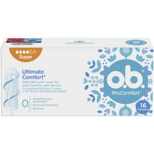 Absorbante interne O.B. ProComfort Super 16 buc
