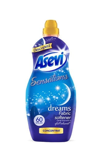 Balsam rufe concentrat Asevi Sensations Dreams Suavizante 1.440l