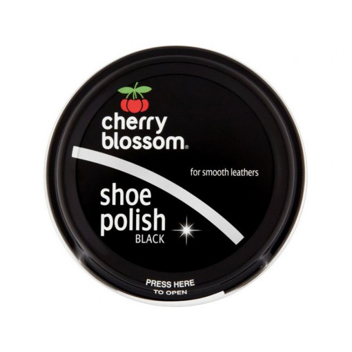 Cherry Blossom shoe polish crema incaltaminte culoare negru 50 ml