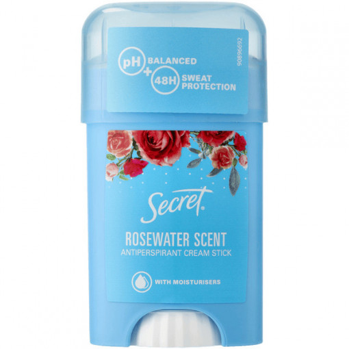 Deodorant antiperspirant stick Secret Rosewater Scent 40 ml