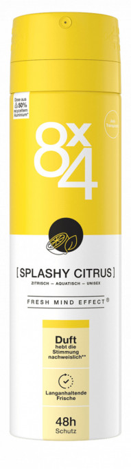 Deodorant spray 8 x 4 Splashy Citrus 150 ml