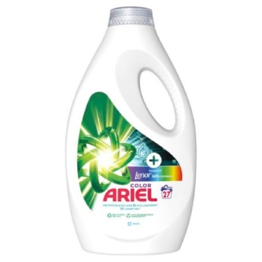 Detergent lichid Ariel Color + Touch of Lenor UNstoppables 27 spalari 1215 ml