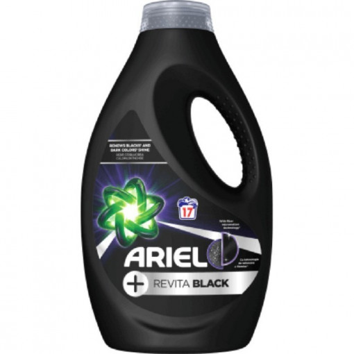Detergent lichid pentru haine negre Ariel + Revita Black 17 spalari 935 ml