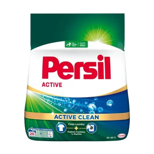 Detergent pudra automat Persil Active Clean 20 spalari 1.5 kg