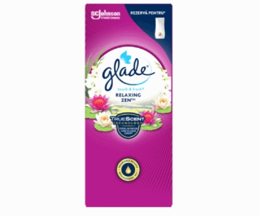 Rezerva odorizant Glade Microspray Touch & Fresh Relaxing Zen, 10 ml