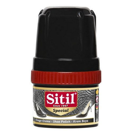 Sitil Special, crema de pantofi cu burete Negru