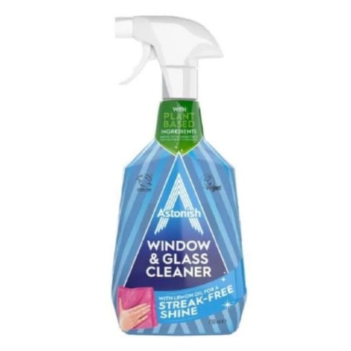 Solutie geamuri spray, Astonish Window & Glass, Eucalyptus & Lemon 750 ml