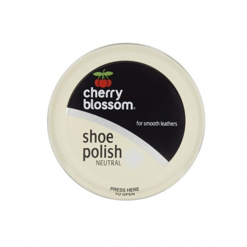 Crema incaltaminte incolora, Cherry Blossom shoe polish neutral 50 ml