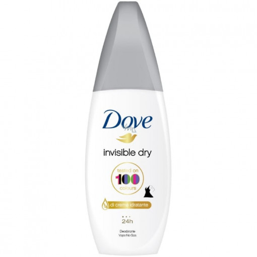 Deodorant Antiperspirant Dove Invisible Dry Clean Touch spray non-aerosol 75 ml