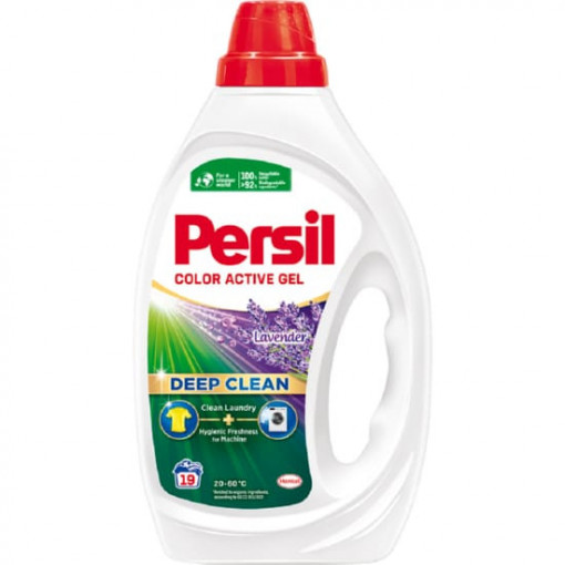 Detergent gel Persil Color Deep Clean Lavender Freshness 19 spalari 855 ml