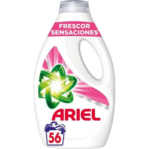 Detergent lichid Ariel Fresh Sensation, 56 spalari, 3080 ml