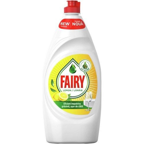 Detergent lichid pentru vase Fairy Active Foam Lemon 800 ml