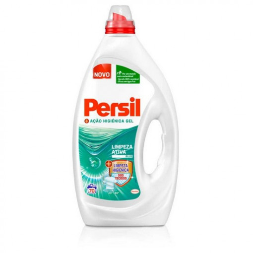 Detergent lichid, Persil Limpeza Ativa + Limpeza Higienica, 80 spalari 4 L