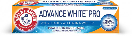 Pasta de dinti cu bicarbonat de sodiu Arm & Hammer™ Advance White™ Pro 75 ml