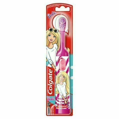 Periuta de dinti electrica cu baterii incluse Extra Soft 3+ ani, Disney Barbie Colgate