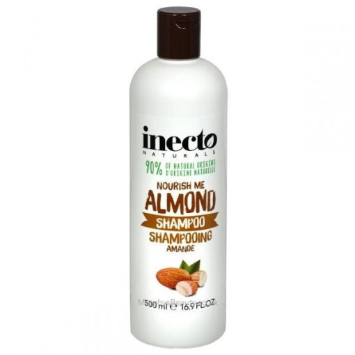Sampon pentru par cu 95% ingrediente naturale Inecto Naturals Softly Softly Almond 500 ml