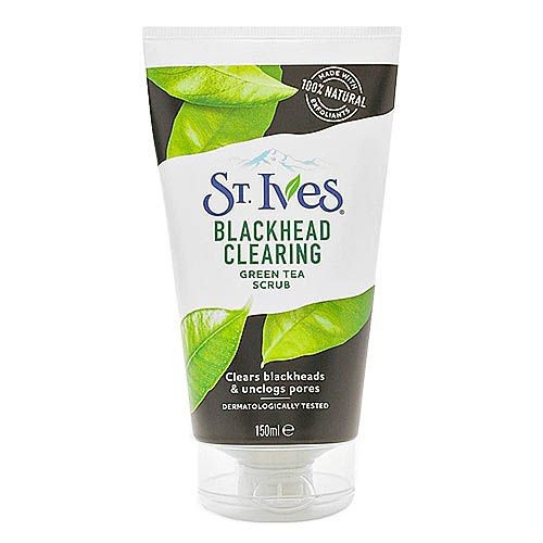 Scrub pentru fata St.Ives Blackhead Clearing Green Tea 150 ml