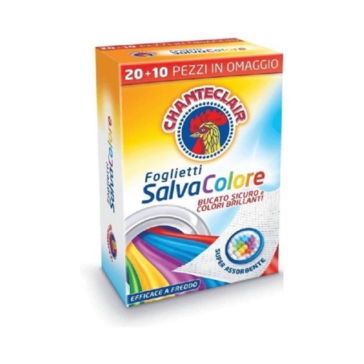 Servetele captatoare de culoare Chanteclair Salva Colore 30 buc