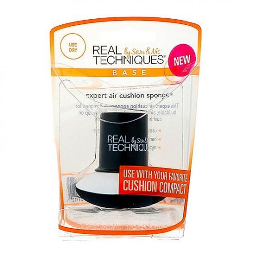 Burete pentru aplicarea fondului de ten Real Techniques Expert Air Cushion Sponge