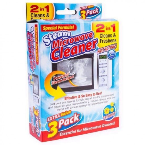 Curatare cu abur pentru cuptor microunde Steam Microwave Cleaner 2 buc set