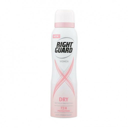 Deodorant antiperspirant spray Right Guard Woman Dry Wetness Protection 72H, 150 ml
