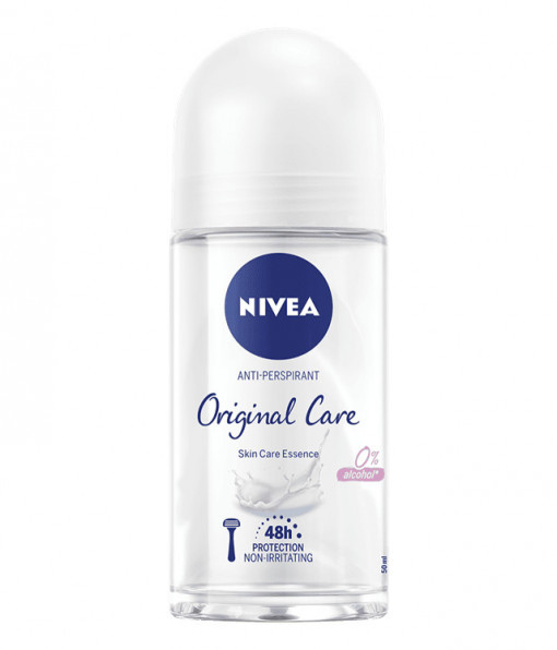 Deodorant antiperspirant toll-on Nivea Original Care O% Alcool 50 ml