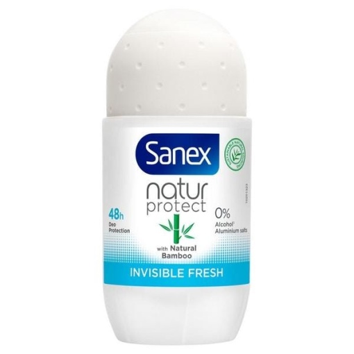 Deodorant roll-on Sanex Natur Protect Invisible Fresh Bio Bamboo 50 ml