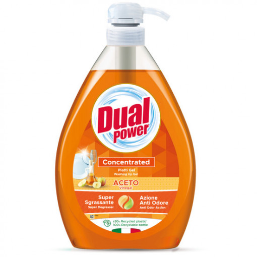 Detergent de vase concentrat Dual Power Professional Aceto Vinegar 1000 ml