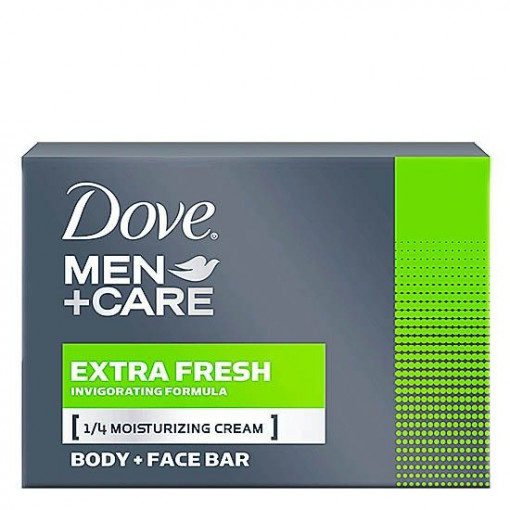 Dove Men+Care Extra Fresh sapun crema solid pentru fata si corp 90g