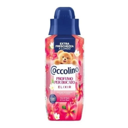 Parfum de rufe cu microperle Coccolino Profumo Elixir Fiori di Tiare & Frutti Rossi 342 ml