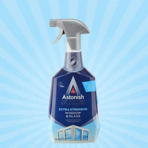 Solutie geamuri spray Astonish Specialist Extra Strength Window & Glass 750 ml