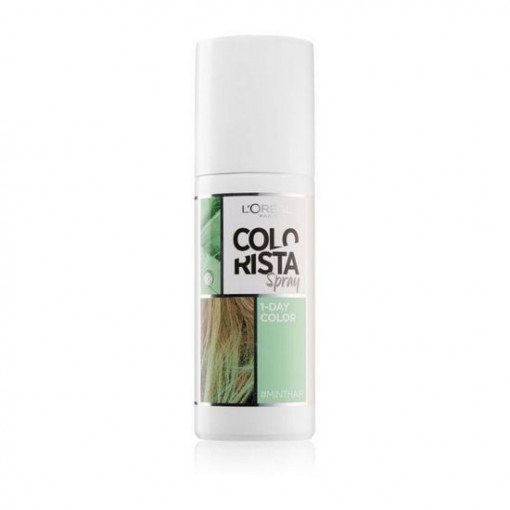 Spray colorant pentru par L' oreal Colorista 1-Day Color Mint Hair 75 ml