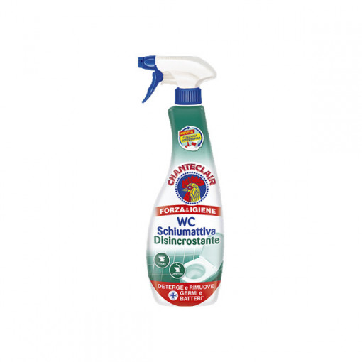 Spuma activa dezincrustanta pentru vasul de toaleta Chanteclair WC Schiumattiva 625 ml