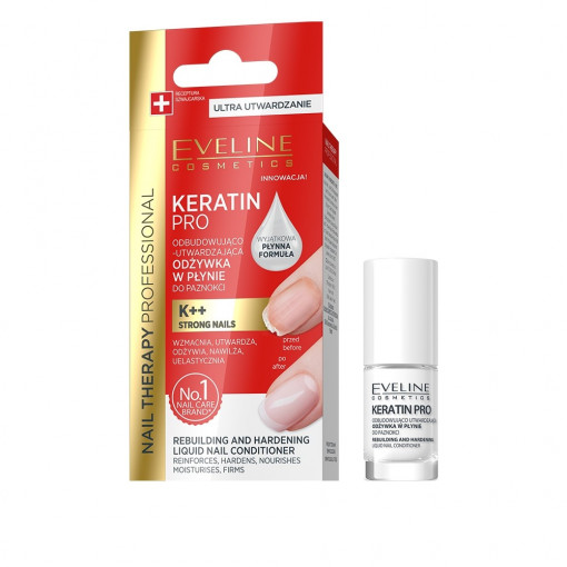 Tratament pentru unghii Nail Therapy Keratin Pro,5 ml, Eveline Cosmetics