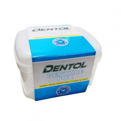 Cutie plastic pentru proteza dentara, Dentol Denture Box