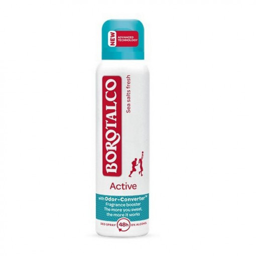 Deodorant antiperspirant Borotalco Active Odor-Converter Sea Salts Fresh 150 ml
